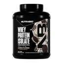 NutraBio 100% Whey proteini Isolate protein Toz, 25g Protein tam Amino asit profili, Soy ve Gluten Free, Low Carb ve Low Calorie Whey Protein Toz, Kurabiyeler ve Krem, 5 Lbs.
