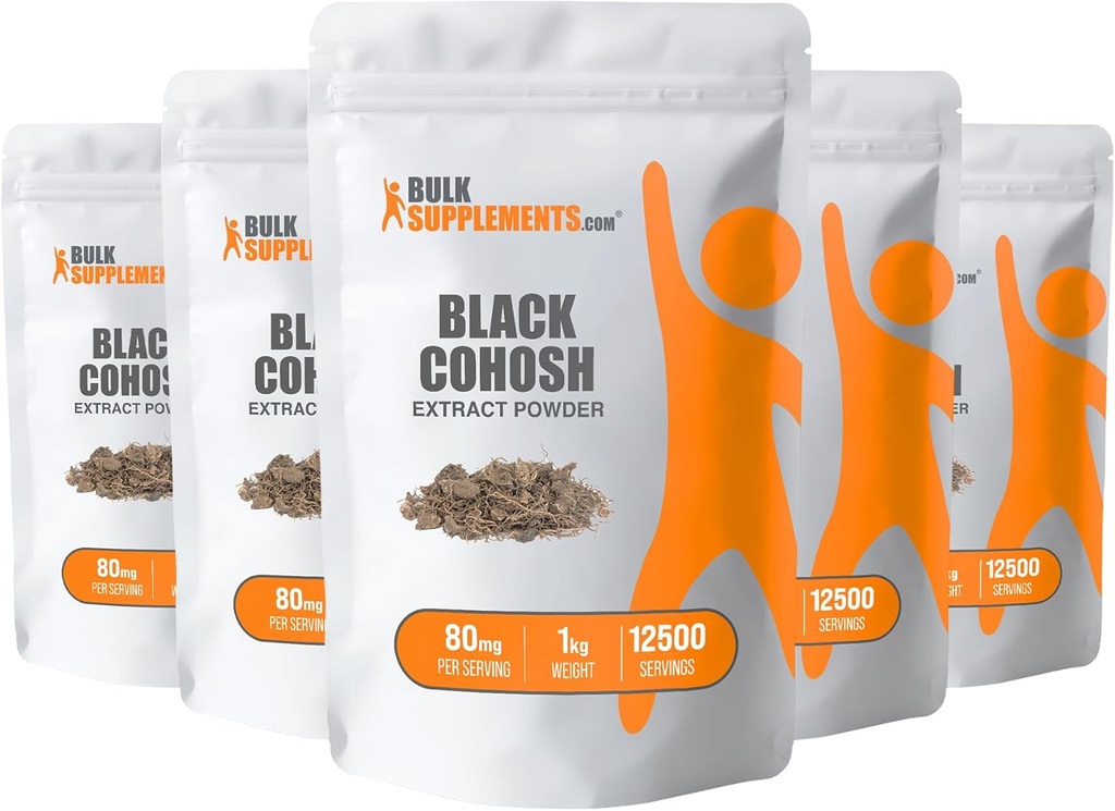 BulkSupplements.com Black Cohosh Extract Toz - Black Cohosh For Menopause Support - Black Cohosh Root - Melanin Supplement - Black Cohosh Herb Supplement (5 Kilograms - 11 lbs)