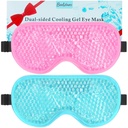 ArıVines Gel Eye Mask, 2 Pack Soğutma Buz Maskeleri Erkekler ve Kadınlar için Puffy Gözler, Soğuk ve Ikinci Cerrahi, Puffiness, Allergies, Sinuses & Migraines Tedavisi