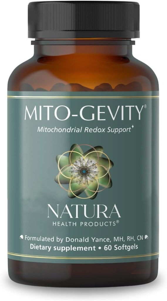 Natura Health Products Mito-Gevity (CV-Res-Q) Supplement – Mitochondrial Energy & Longevity Support* - Με Resveratrol, Hawthorn, Silibinol, R-Alpha Lipoic Acid (R-ALA) (60 κάψουλες)