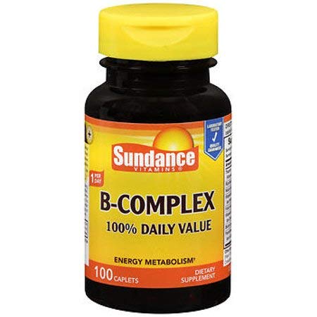 Sundance Βιταμίνη Β- Complex 100% Ημερήσια Αξία 100 δισκία 