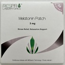 Respro Labs Natural Melatonin Patch, 3 mg (per Patch) Sürekli Yayın - 24 Patches