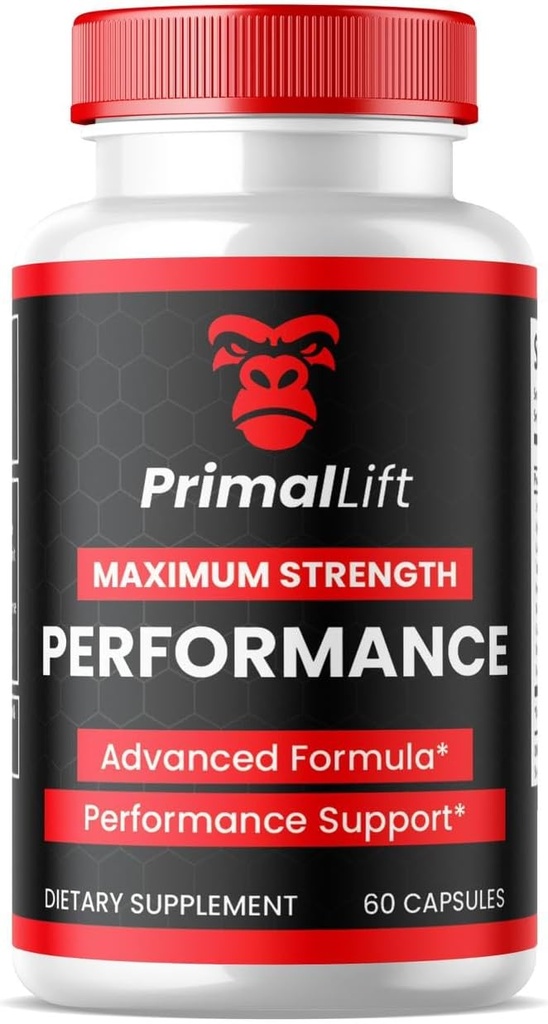 SPRESSO (1 Pack) Primal Asansör Capsules - Stamina ve Performans için Resmi Formula, Erkekler için Primal Asansör, Primal Lift Male Capsules, PrimalLift Capsules, All Natural Support, Review (60 Capsules)