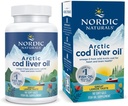 Nordic Naturals Arctic Cod Liver Oil, Lemon - 90 Soft Gels - 750 mg Total Omega-3s with EPA & DHA - Heart & Brain Health, Health Immunity, General Wellness - Non-GMO - 30 Hizmetler