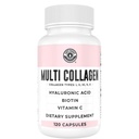 Biotin, Hyaluronic Acid, Vitamin C, Hydrolyzed Multi Collagen Peptide Capsules Tip I, II, III, V, X For Skin, Hair, Nails and Joint Health Supplement* 120 Count
