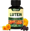 Gözler için Lutein 20 mg, Lutein ve Zeaxanthin Supplements, Eye Supplements, Eyestrain Relief & Support Vision Health, Vegan, 60 Softgels