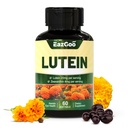 Gözler için Lutein 20 mg, Lutein ve Zeaxanthin Supplements, Eye Supplements, Eyestrain Relief & Support Vision Health, Vegan, 60 Softgels
