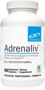 XYMOGEN Adrenaliv - Bedenin Strese Yanıtı, Enerjiyi ve Stamina'yı Teşvik etmek için Adrenal Destek Supplement - Adrenal Kompleksi, Licorice, Vitamin B6 (60 Capsules)