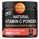 Florola Cherry & Camu Camu Tozu'ndan Doğal C Vitamini - Citrus Bioflavononoyakları ile Yüksek Apsiyon - Immune System & Collagen Branson - ABD'de 90 hizmet eden Cilt Vitaminleri