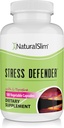 DoğalSlim Stresi Yardım Tamamı - Stres Defender, Yüksek Kortizol, Kontrol Cravings, Sleep & Metabolism Vitamin B5 Pantothenic Acid & L Tyrosine - 180 Sebze Capsules