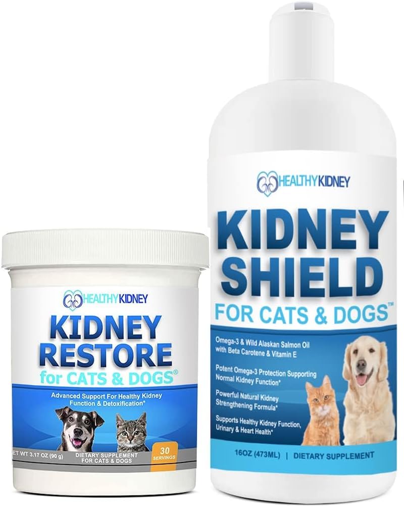 Kidney Rest and Kidney Shield for Cats & Dogs Two-Pack