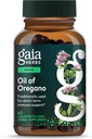 Gaia Herbs Oil of Oregano - Immune & Antioksi Support Supplement - Oregano Oil, Carvacrol & Thymol* - 60 Vegan Sıvı Phyto-Capsules (30-Day Supply)