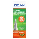 Zicam Extreme Congestion Relief No-Drip Liquid Nasal Spray ile Soothing Aloe Vera, 0,5 Ounce