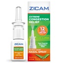 Zicam Extreme Congestion Relief No-Drip Liquid Nasal Spray ile Soothing Aloe Vera, 0,5 Ounce