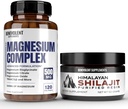 Συγκρότημα μαγνησίου με 5 Best Forms & Shilajit Shilajit Resin - 4 Μήνες Προσφορά 500mg Γλυκινικό μαγνήσιο, Οξείδιο, Ταυρικό, Χηλικό, Κιτρικό μαγνήσιο - 85+ Ίχνη Ορυκτών για Ενέργεια