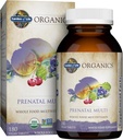 Life Organics Women's Prenatal Multivitamin with Vitamin D3, B6, B12, C & Iron, Folate for Energy & Health Fetal Development - Organic, Non-GMO, Gluten-Free, Vegan, 60 Day Supply