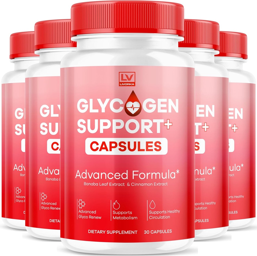 (5 Pack) Glycogen Support Supplement Advanced Formula, Glycogen Support Capsules, Glycogen Support Formula, Glycogen Support Formula, Glycogen Support Supplement Yorumlar, 150 Capsules 5 Ay için 150 Capsules