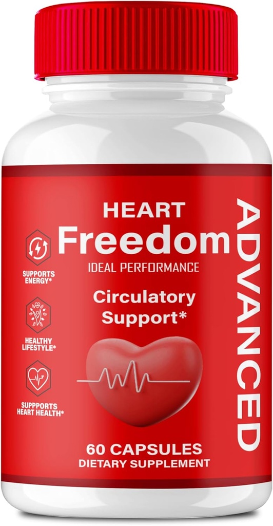 Κάψουλες Heart Freedom, Επίσημα Χάπια HeartFreedom - Ενέργεια και Υγεία Μέγιστη Δύναμη, Κάψουλες Υποστήριξης Κυκλοφορίας Heart Freedom, Όλα Φυσικό Glyco Optimizer, Premium Formula Κριτικές (60 Κάψουλες)