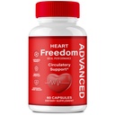 Heart Freedom Capsules, Official HeartFreedom Pills - Energy and Health Maximum Strength, Heart Freedom Circulation Support Capsules, All Natural Glyco Optimizer, Premium Formula Reviews (60 Capsules)