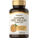 Piping Rock Bee Pollen with Royal Jelly and Propolis | 120 Caplets | Kompleks Supplement for Women and Men | Non-GMO, Gluten Free