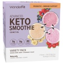 WonderSlim Keto, C8 MCT Oil, Diversity Pack, 1-3g Net Carbs, Gluten Free, Probiyotik & Immune Support (5ct)