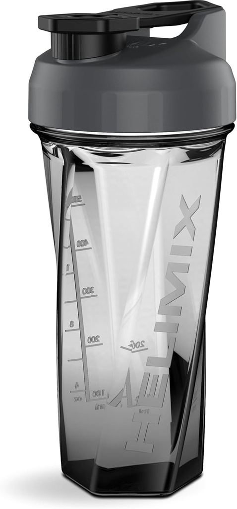 HELIMIX 2.0 Vor Blender Shaker Şişe 28oz | No Blending Ball veya Whisk | ABD Made | Portatif Pre Workout Whey Protein Drink Shaker Cup | Mixes Cocktails Smoothies Shakes | Top Raf Safe