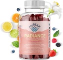 MyPEAKZYce Vegan Collagen ATM ve Supertre Gummies, Collagen Supplements with Superfurs and Skin-Enhancing Nutrients, Hair Skin and Nails For Beauty, 60 Gummies