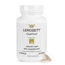 LEROSETT ClearPoint Anti Acne Pills, Hormonal & Cystic Acne Tedavisi için Doğal Supplements. 60 Caps
