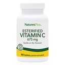 NaturesPlus Esterified C - 675 mg, 90 Tabletler - Stomach'ta Nazi - Vejetaryen, Gluten Free - 90 Hizmetler