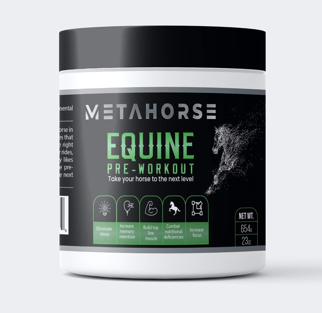 Equine Pre-Workout, Calming, Horse Vitamin Mineral Supplements, Top Line, Focus, Luna Racing