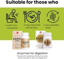 Doğal Digestive Enzymes & Herbal Digestive Enzymes Fiber Supplement for Women, 39 Plant & 7 Herbal Mixs for Energy & Metabolism Support, Gold 150 Tablet, Japonya, 2 EA