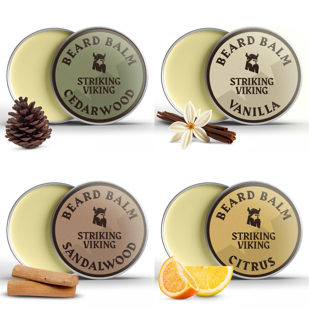 Erkekler için Ayıd Balm - Ayıd Durumer'de Bırak - Doğal Ayırma Balm Amater, Argan & Jojoba Oils (1 Ounce (4000, Citrus, Vanilla, Sandalwood, & Cedarwood)