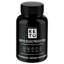 Mükemmel Keto Electrolytes Capsules, Gluten Free, Electrolyte Supplement with Magnezyum, Kalsiyum, Pyum ve sodyum, Hydration, Energy, Recovery and Immune Support, Unflavored, 120 Hizmetler