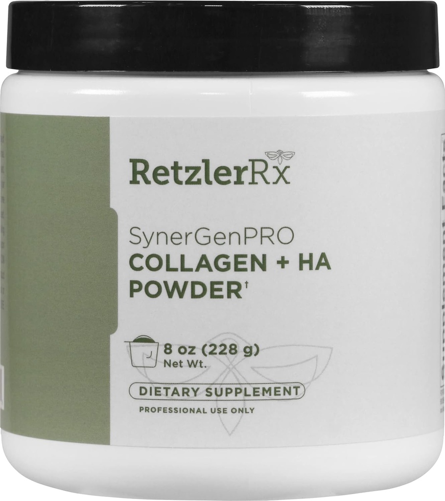 SynergyGenPro Collagen + HA Bulk Toz Dr. RetzlerRxTM - Advanced Joint, Skin & Mobility Support with Fortigel®, Tendoactive®, Mobilee® & TRAACS® Magnezyum Bisglycinate