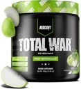 REDCON1 Total War Pre Workout, Green Apple - Fast Acting Caffeinated Preworkout for Men + Women with Beta Alanine - Contains Citrulline Malate for greater Pump, Blood Flow (30 hizmet)
