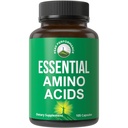 Tüm 9 Temel Amino Asits Supplement. 3X More Leucine for Muscle Recovery, growth. EAA Supplement BCAA / BCAAS Branched Chain replicas Acid. USA Tested EAAs for Men + Women