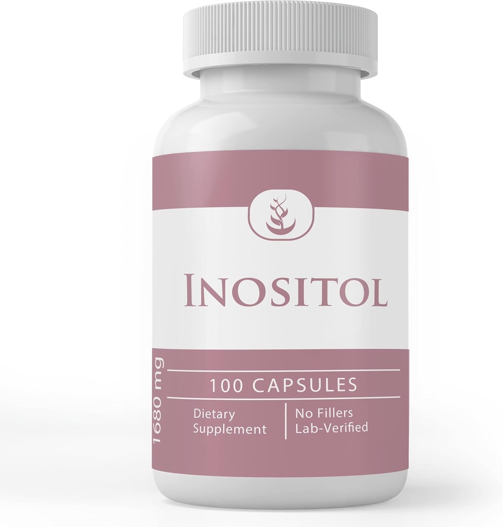 PURE ORIGINAL INGREDIENTS Inositol, (100 Capsules) Her zaman Pure, Hayır Katkılar veya Girers