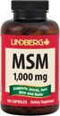 MSM Capsules | 1000 mg | 180 Count | Sulfur | Non GMO, Gluten Free Supplement | By Lindberg
