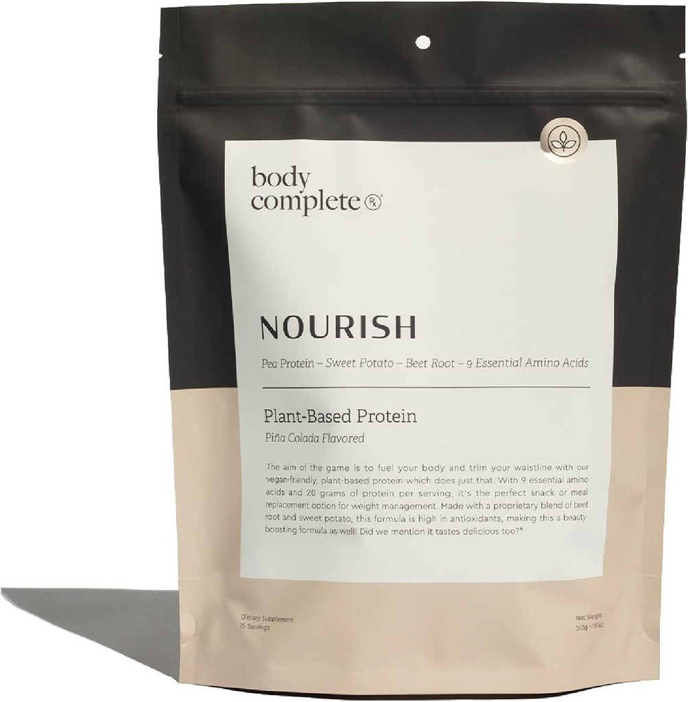 BODY COMPLETE RX - Nourish - Πρωτεΐνη (Pina Colada, 15 εξυπηρετούν)