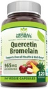 Onunbal Sırları Bromelain 165 mg ile 800 mg, Veggie Capsules Supplement | Non-GMO | Gluten Free | Made in USA (965 mg, 240, Count)