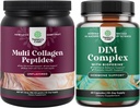 Natures Craft Sche of Multi Collagen protein Toz for Women and Men - Saç Skin ve Nails Vitaminleri ve DIM Kompleksi Erkekler ve Kadınlar Hormonlar Denge Supplement Supplement Supplement Supplement Supplement
