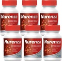 Vita Sciences Nurenza Neuropati Relief Supplement 40x Strength Natural R-ALA Form for Nerve Health, Fast Repair w / Vitaminler, Antioksis Revitalize Ayaklar, Hands, Legs ve Toes 60 Ct. - 6 Paket