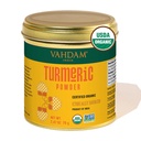 VAHDAM, Organik Turmeric Toz w/ High Curcumin (2.47oz) USDA Organik, Hindistan'dan% 100 Raw | Gluten-Free, Non-GMO | Premium Quality & Aroma | Single Origin | Direct from Source