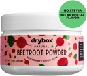 Kurubox Beetroot Toz, Pure Non-GMO Beets Superfood, Nitrik Oksit ATM, 7 Ounces (200 Gram)