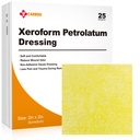 Carbou Medical Xeroform petrolatum 2'x2 giyiniyor", 25 Bireysel Paketi, Adli Gauze Pads, Soft Fine Me Gauze Patch for Yara Bakımı, Burns, Caverations, Skin Grafts & Surgery Inymons