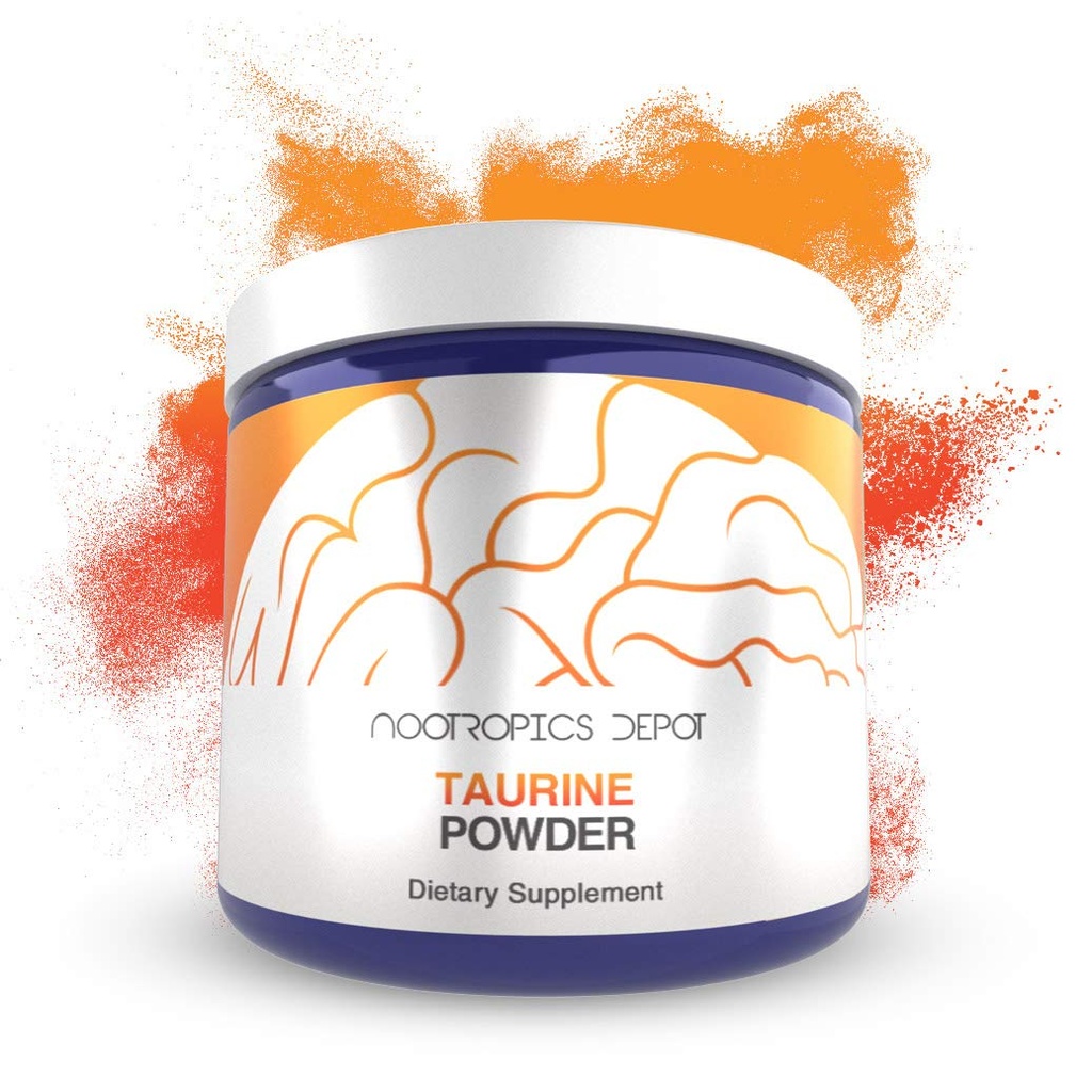 Taurine Toz | 500 Grams | Amino Asit Supplement | Sağlıklı Metabolik Fonksiyonlar, Cardiovasüler Sağlık ve Sağlıklı Stres Düzeyleri