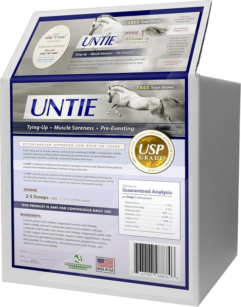 Atlar için - Inflammatory, Kas ve Ortak Destek -% 100 Absorbable (12 lbs).