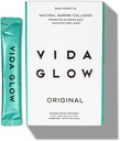 Vida Glow Marine Collagen Toz - Collagen, ile Anti Aging Supplement, Glowing Skin, Güçlü Nails, Sağlıklı Saç | 30 Hizmet, Orijinal Flavor
