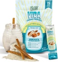 KLASS VIDA Electrolyte Drink Mix – Horchata Agua Fresca Flavor | Sugar-Free Hydration Toz with Coconut Water & Minerals | 15 Single-Serve Stick Packs in Resealable Pouch, Low Calorie