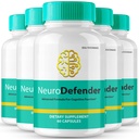 Neuro Defender Brain Συμπληρώματα μνήμης και εστίασης κάψουλες NeuroDefender Advanced Formula Brain Health Support Hills, Extra Strength Nootropics Neuro Defender Όλα τα φυσικά σχόλια (5 Pack)